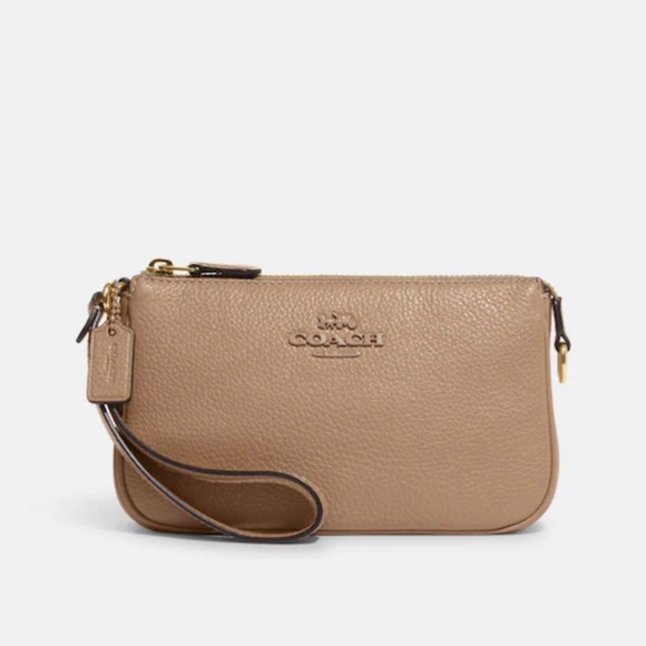 Coach Handbags - Coach Nolita 19 Gold/Taupe
